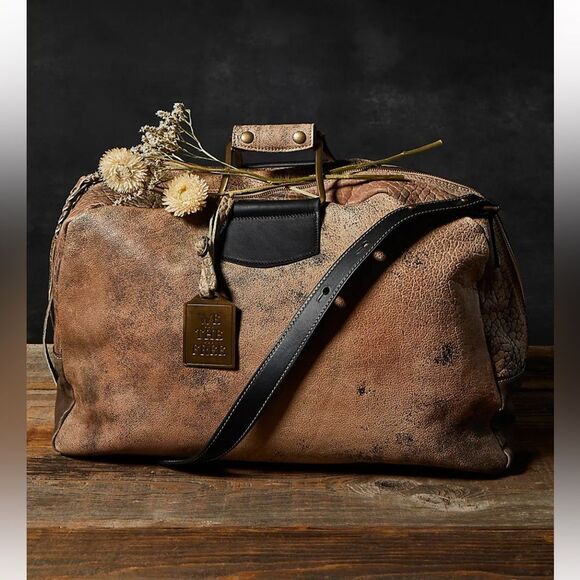 We The Free Ash Leather Weekender Bag - Picture 1 of 9